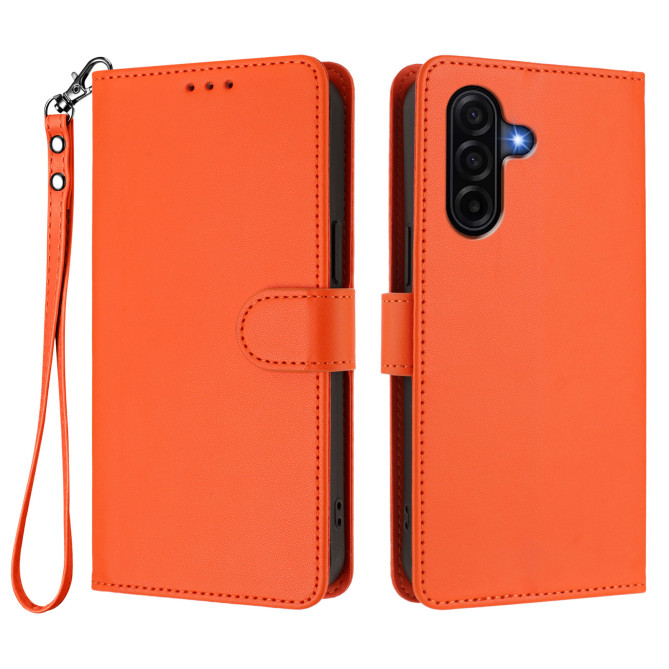 Housse Samsung Galaxy A37 Portefeuille Support avec Dragonne DINA