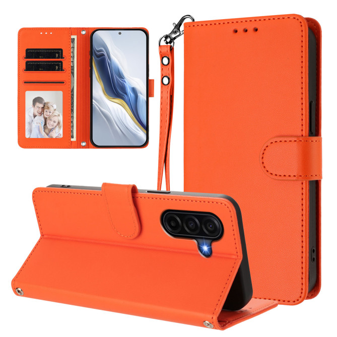 Housse Samsung Galaxy A37 Portefeuille Support avec Dragonne DINA