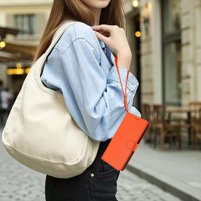 Housse Samsung Galaxy A37 Portefeuille Support avec Dragonne DINA