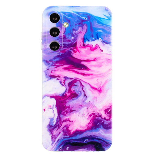 Coque Samsung Galaxy A37 Marbre Rouge Rosé