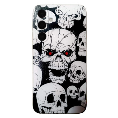 Coque Samsung Galaxy A37 Tête de Mort