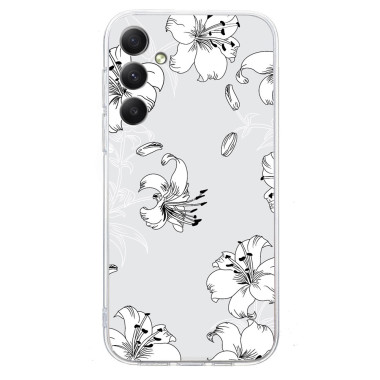 Coque Samsung Galaxy A37 Fleur Blanche