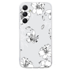 Coque Samsung Galaxy A37 Fleur Blanche
