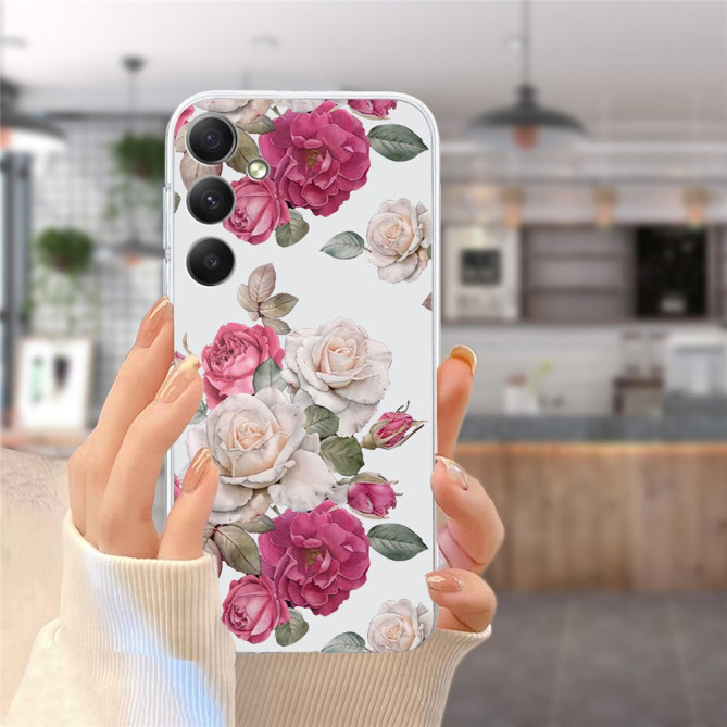Coque Samsung Galaxy A37 Pivoine