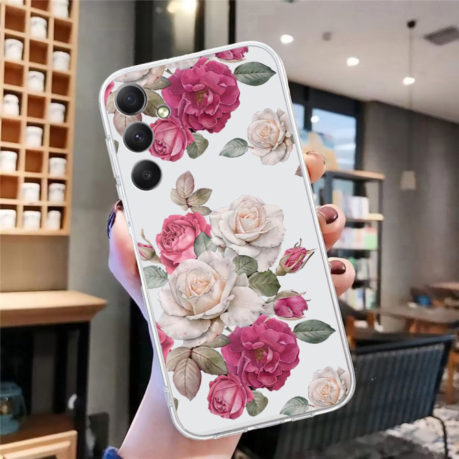 Coque Samsung Galaxy A37 Pivoine