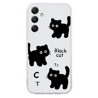 Coque Samsung Galaxy A37 Chat Noir