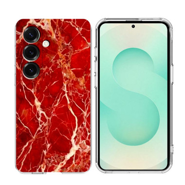 Coque Samsung Galaxy A37 Marbre Rouge