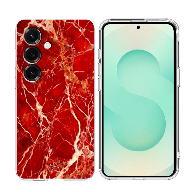 Coque Samsung Galaxy A37 Marbre Rouge