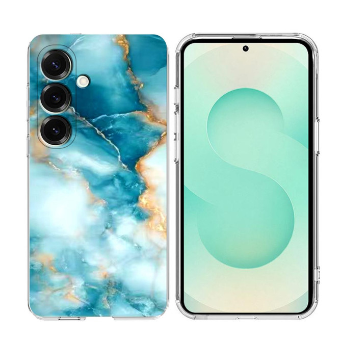 Coque Samsung Galaxy A37 Marbre Bleu