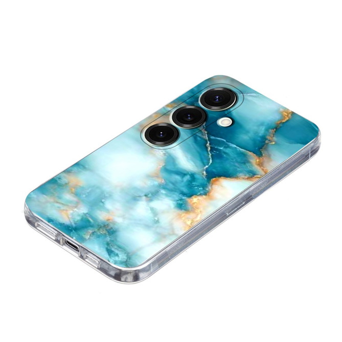 Coque Samsung Galaxy A37 Marbre Bleu