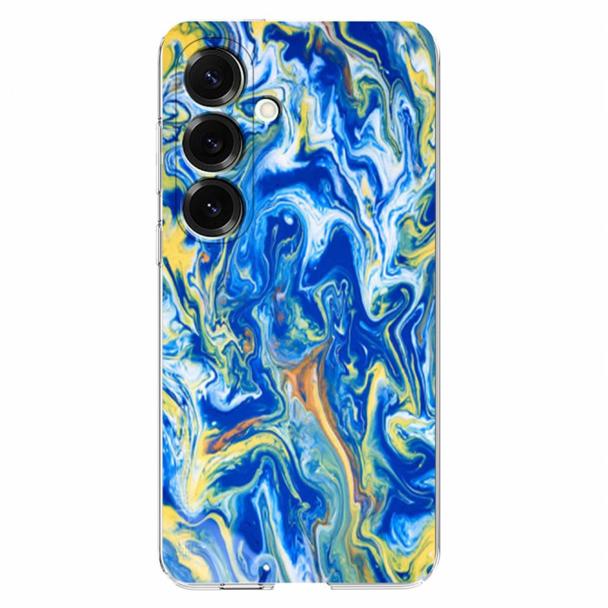 Coque Samsung Galaxy A37 Marbre Bleu Ciel