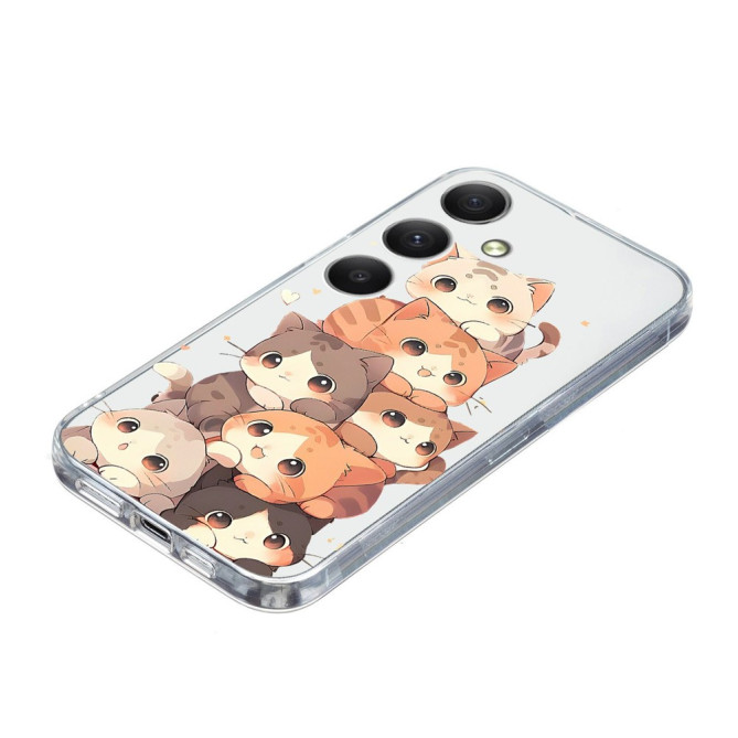 Coque Samsung Galaxy A37 Multiple Kittens Anti-Chocs