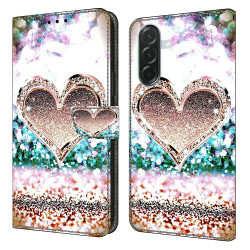 Housse Samsung Galaxy A37 Cœur Portefeuille Support