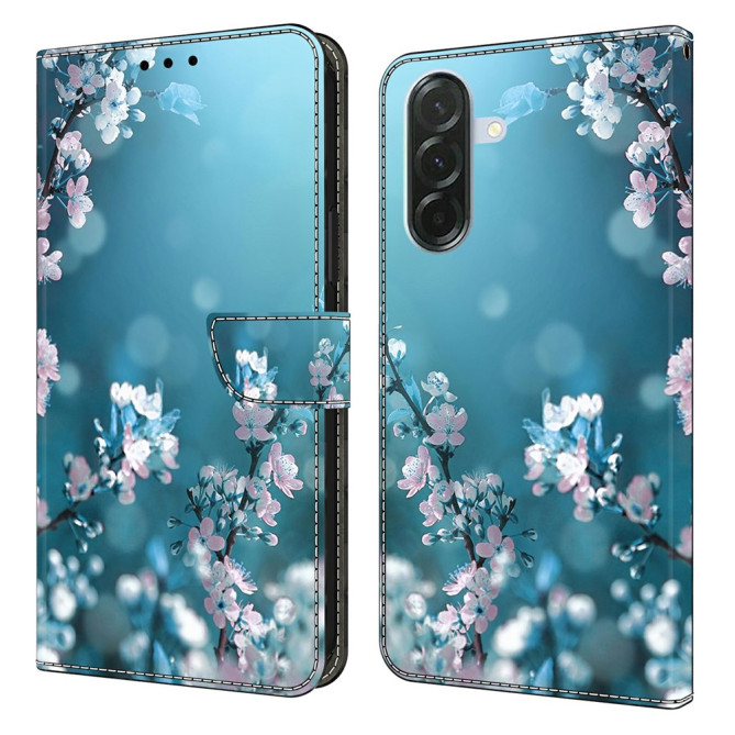 Housse Samsung Galaxy A37 Plum Blossoms Portefeuille Support