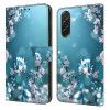 Housse Samsung Galaxy A37 Plum Blossoms Portefeuille Support