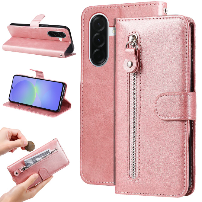 Housse Samsung Galaxy A37 Portefeuille Fermeture Éclair