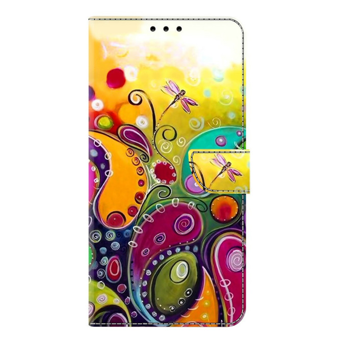Housse Samsung Galaxy A37 Colorful Flower Portefeuille Support