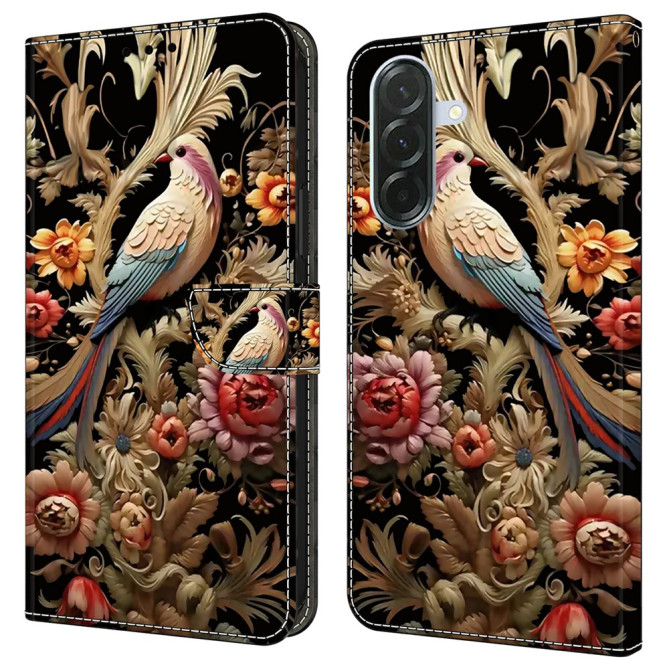 Housse Samsung Galaxy A37 Oiseau Portefeuille Support