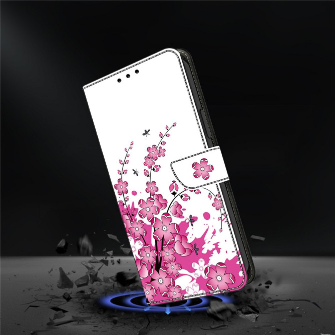 Housse Samsung Galaxy A37 Flower Vine Portefeuille Support