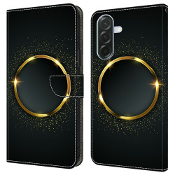 Housse Samsung Galaxy A37 Gold Ring Portefeuille Support