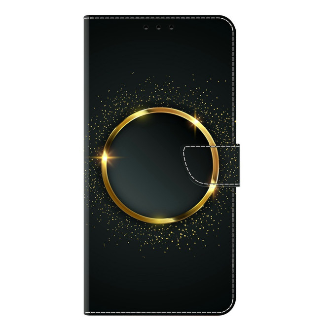 Housse Samsung Galaxy A37 Gold Ring Portefeuille Support