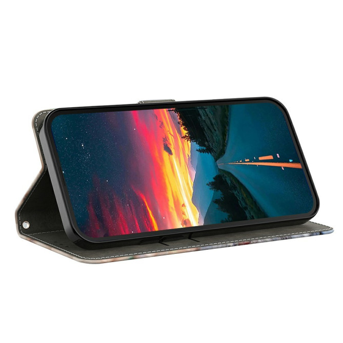 Housse Samsung Galaxy A37 Rhombus Portefeuille Support