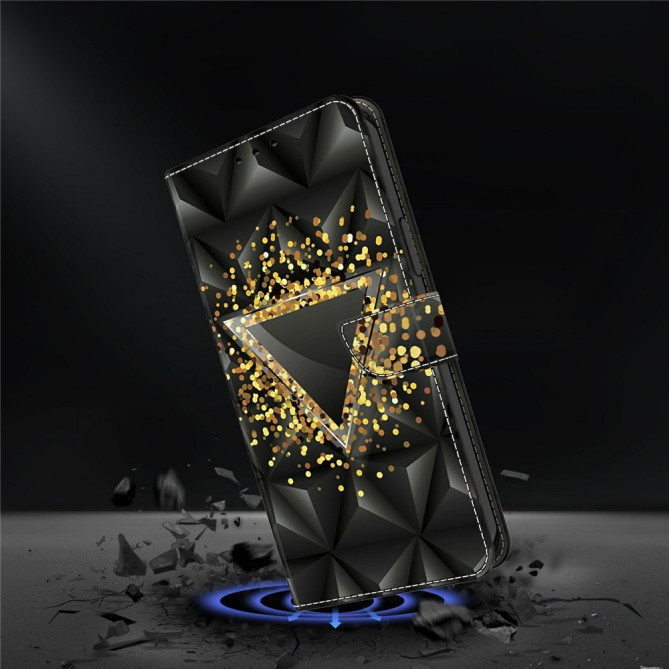 Housse Samsung Galaxy A37 Rhombus Portefeuille Support