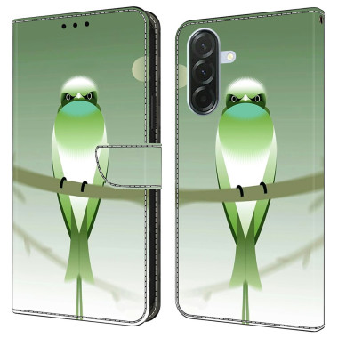 Housse Samsung Galaxy A37 Oiseau Portefeuille Support ALBA