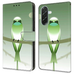 Housse Samsung Galaxy A37 Oiseau Portefeuille Support ALBA