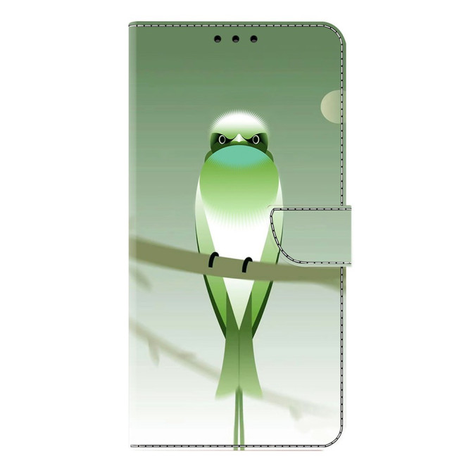 Housse Samsung Galaxy A37 Oiseau Portefeuille Support ALBA
