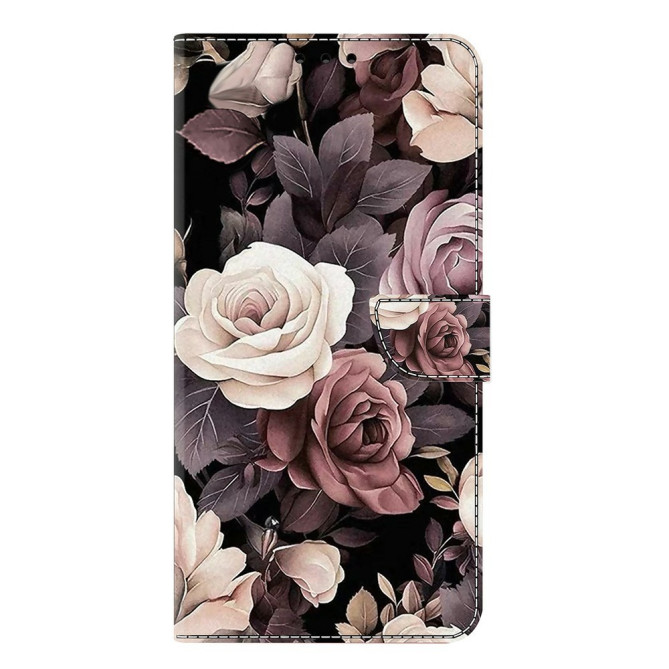 Housse Samsung Galaxy A37 Simili Cuir Portefeuille Support Rose