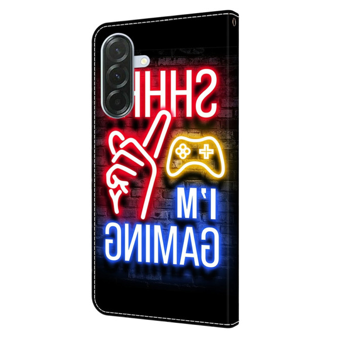 Housse Samsung Galaxy A37 Neon Portefeuille Support