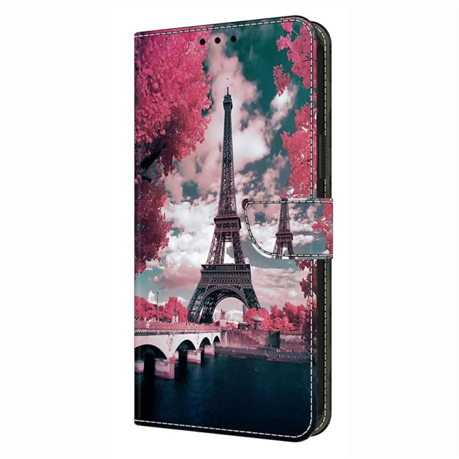 Housse Samsung Galaxy A37 Eiffel Tower Portefeuille Support