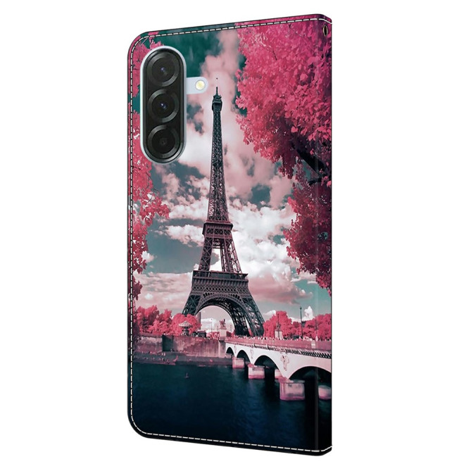 Housse Samsung Galaxy A37 Eiffel Tower Portefeuille Support
