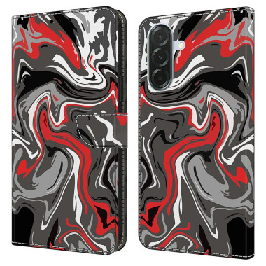 Housse Samsung Galaxy A37 Rock Texture Portefeuille Support