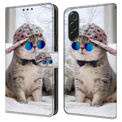 Housse Samsung Galaxy A37 Chat Portefeuille Support