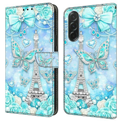 Housse Samsung Galaxy A37 Papillon Tour Portefeuille Support