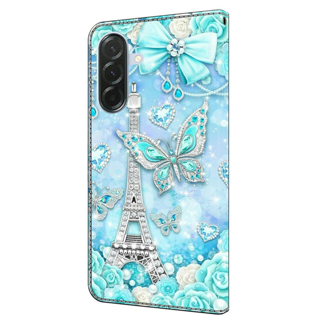 Housse Samsung Galaxy A37 Papillon Tour Portefeuille Support