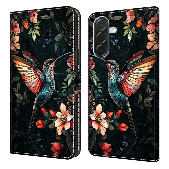 Housse Samsung Galaxy A37 Green Magpie Portefeuille Support