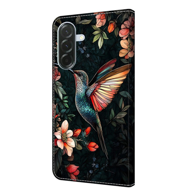 Housse Samsung Galaxy A37 Green Magpie Portefeuille Support