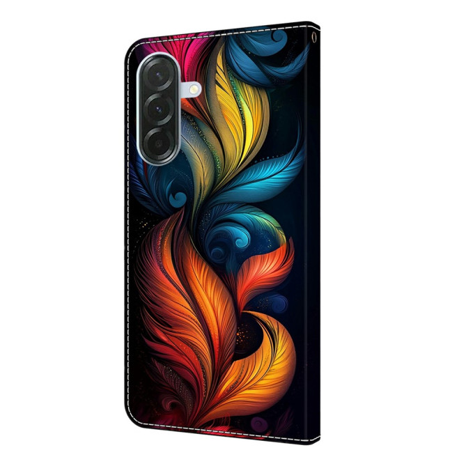 Housse Samsung Galaxy A37 Plume Portefeuille Support ALBA