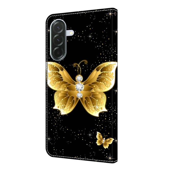 Housse Samsung Galaxy A37 Papillons Portefeuille Support