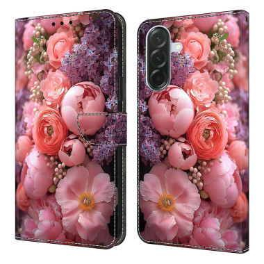 Housse Samsung Galaxy A37 Ranunculaceae Portefeuille Support