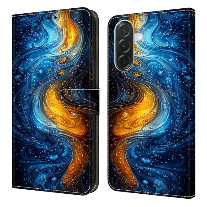 Housse Samsung Galaxy A37 Liquid Portefeuille Support