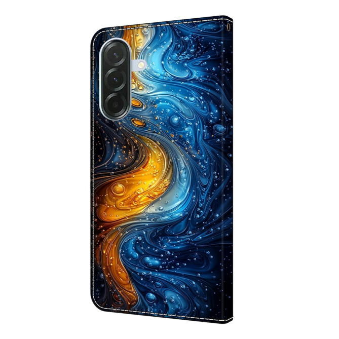 Housse Samsung Galaxy A37 Liquid Portefeuille Support