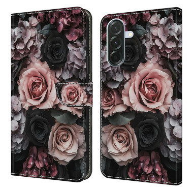 Housse Samsung Galaxy A37 Chinese Rose Portefeuille Support
