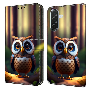 Housse Samsung Galaxy A37 Hibou Portefeuille Support