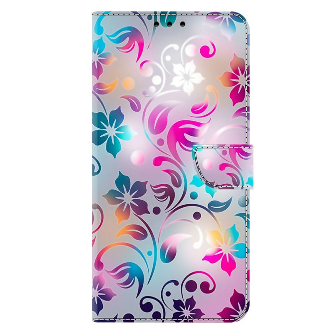 Housse Samsung Galaxy A37 Craft Flowers Portefeuille Support