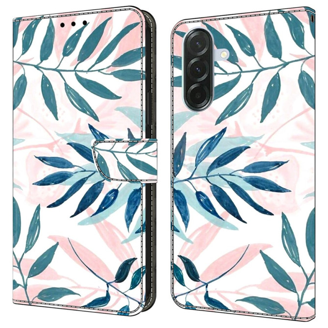 Housse Samsung Galaxy A37 Aquarelle Portefeuille Support