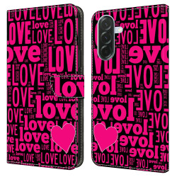 Housse Samsung Galaxy A37 Amour Portefeuille Support ALBA